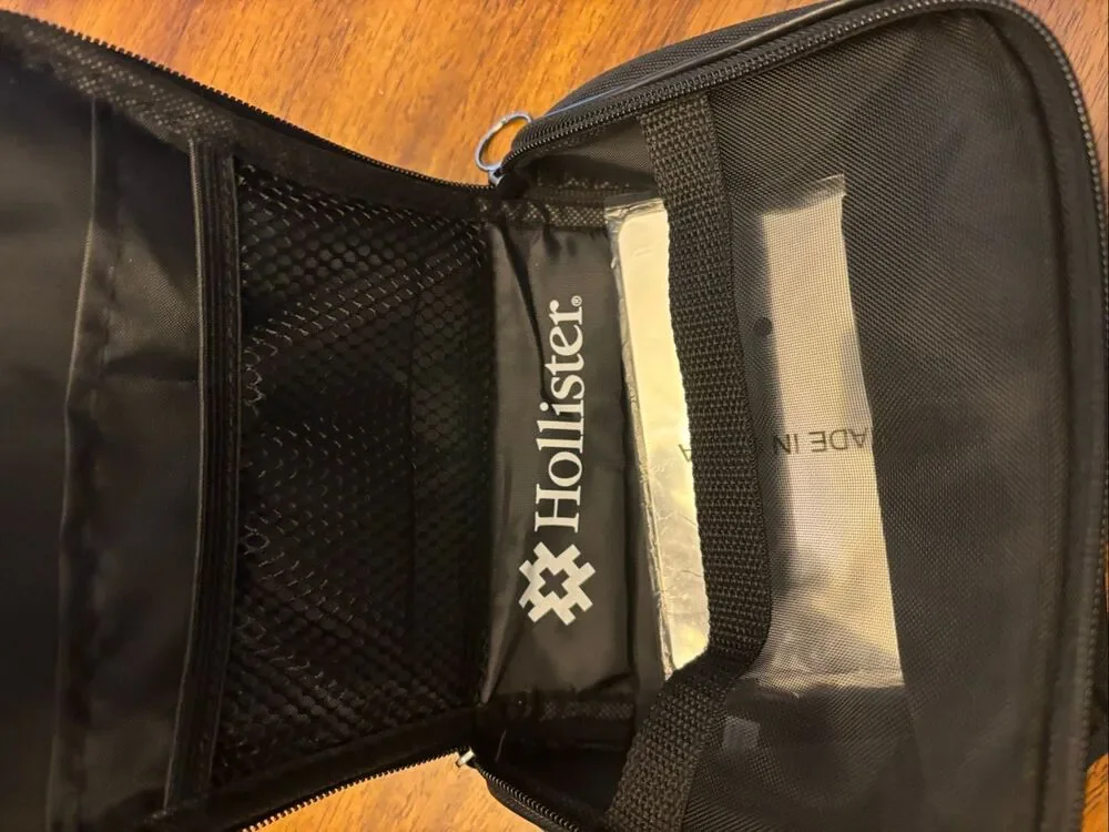 Hollister cosmetic bag, NWT